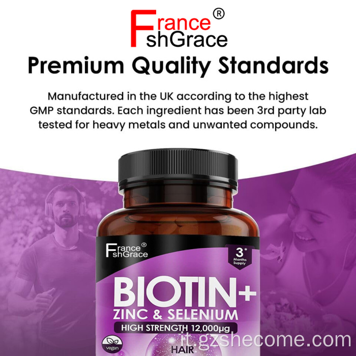 compresse di zinco biotina di biotina.